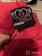 img 1 attached to 🏻 Girls' Jogger Set - Basic Fleece Hoodie and Sweatpants (Size 7-16) by Real Love review by Theresa Lewis