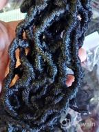 img 1 attached to Get Ready For A Trendy Look With Ubeleco 24 Inch Faux Locs Crochet Hair - Pre Looped Synthetic Locs Crochet Hair For Women. review by Rachel Yates