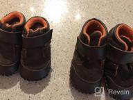 img 1 attached to Chocolate Pediped Bootie Shoes and Boots for Infant and Toddler Boys review by Scott Reid