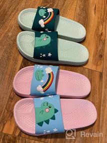 img 5 attached to Slippers Dinosaur Non Slip 8 5 9Toddle Numeric_8_Point_5