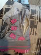 img 1 attached to Warm And Cozy Faux Fur-Lined Snow Boots For Boys & Girls By DREAM PAIRS review by Fredo Zhan