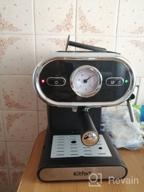 img 1 attached to Rozhkovy coffee maker Kitfort KT-702, black review by Stanisaw Krlak ᠌