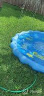 img 1 attached to Fun-Filled Outdoor Playtime With QPAU Splash Pad: The Perfect 68" Sprinkler Pool For Kids, Dogs And Family review by Chad Sorensen