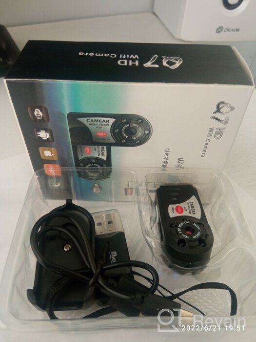 img 1 attached to Mini Camcorder WiFi CAMERA Q7 review by Yusri ᠌