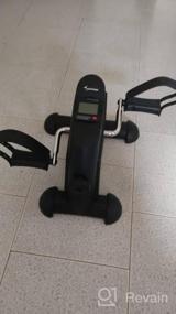 img 7 attached to Exercise Anywhere: Portable Under Desk Bike Pedal Exerciser With LCD Display & Anti-Skid Mat By Sportneer