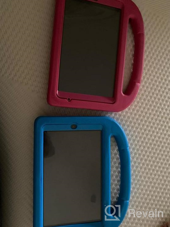 img 1 attached to BMOUO 8 Inch Tablet Case For ONN 2019 (ONA19TB002), With Built-In Screen Protector, Shockproof Handle Stand, And Lightweight Design - Ideal For Children - Rose review by Shah Nelson