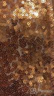 img 1 attached to Double Pack Rose Gold Sequin Backdrop Curtains - Sparkling Décor For Special Occasions! review by Flip Shaw
