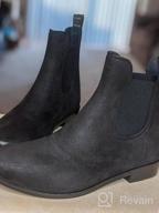 img 1 attached to Waterproof Chelsea Rain Boots For Women - Protective Ankle Rain Shoes For Ladies By Babaka review by Tommy Woods