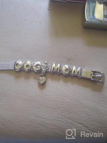 img 3 attached to 🐶 Cute Silver Charm Bracelet: Perfect Birthday Gift for Cool Dog Lovers - Ollypet Dog Owner Mom Bracelet