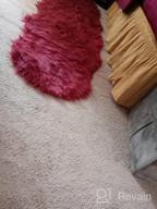 img 1 attached to Experience Comfort And Luxury With ITSOFT Premium Soft Faux Fur Area Rug - Perfect For Bedroom, Living Room And More! review by Michael Hawkins