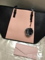 img 1 attached to Women'S Tote Shoulder Crossbody Bags & Matching Wallet Set review by Charles Alvey