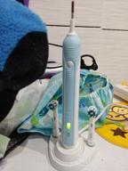 img 1 attached to Oral-B Pro 570 CrossAction, white-blue review by Agata Burzyska
