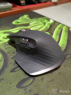 img 1 attached to 🖱️ Logitech MX Master Wireless Mouse: High-Precision Sensor, Easy-Switch up to 3 devices, Meteorite Black review by Vinay Chaudhari ᠌