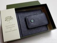 img 1 attached to Blocking Luxury Pocket Leather Wallet review by Jaleel Akuffo