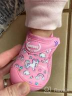 img 1 attached to Angugu Water Toddlers Little Unicorn Girls' Shoes and Athletic Footwear review by Shonda Bailey