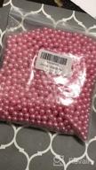 img 1 attached to 1100Pcs Pink ABS Art Faux Pearls - 8Mm No Hole Makeup Beads For Lipstick Eyeliner, Table Scatter Home Wedding Decorations review by Kendra Simpson