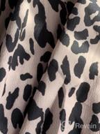 img 1 attached to Women'S Chiffon Blouse Swiss Dot Boho Shirt Baydoll Top With Lantern Sleeves review by Sarah Szymanski