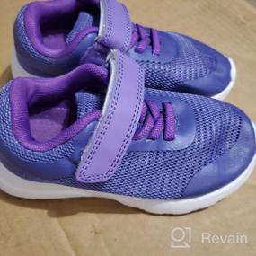 img 5 attached to RIBONGZ Toddler Girls' Running Sneakers - Athletic Shoes for Toddlers