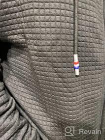 img 8 attached to Men'S Lightweight Zip-Up Hoodie Jacket With Kanga Pocket Sweatshirt