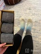 img 1 attached to Women'S Merino Wool Outdoor Hiking Trail Socks 4 Pack EnerWear review by Ross Sugden