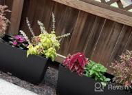 img 1 attached to 2 Pack Veradek Midori Long Trough Planter - 15.25" H X 9" W X 31" L, Light Grey review by Becky Williams
