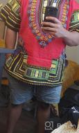 img 1 attached to Experience Colorful African Fashion With RaanPahMuang'S Unisex Dashiki Cotton Shirts! review by Bob Schultz