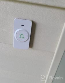img 5 attached to Avantek WA-11 Wireless Door Bell - 1000Ft Range, 52 Melodies, 5 Volume Levels & CD Quality Sound
