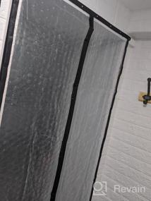 img 8 attached to YUFER Magnetic Thermal Screen Door: Insulated And Energy Efficient Solution For Your Home Or Office