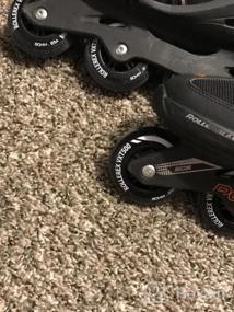 img 6 attached to Upgrade Your Skating Experience With Rollerex VXT500 Inline Skate Wheels - Available In Various Sizes And Colors For Indoor And Outdoor Use