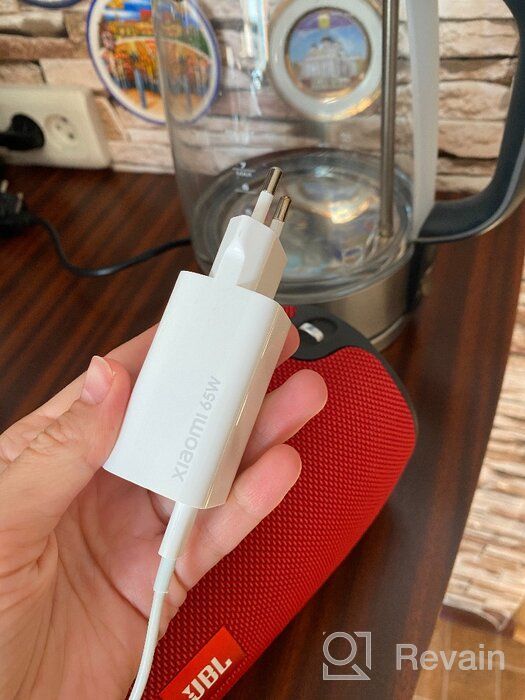 img 1 attached to Xiaomi Mi 65W Fast Charger with GaN Tech, 65 W, white review by Ada Smyk ᠌