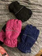 img 1 attached to ❄️ Premium Kids Ski Gloves - Stay Warm and Dry in Cold Weather! review by Bob Boan