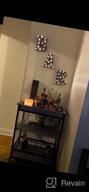 img 1 attached to Rustic Industrial Bar Cart - Haotian FKW56-HG Myra Mobile Kitchen Serving Trolley review by Mauricio Woodard