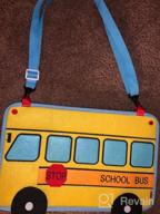 img 1 attached to School Bus Busy Board Activity Set For Early Learning And Fine Motor Development - 12 Basic Skills To Learn To Dress And Play, Ideal Sensory Toy For Preschool Kids, Kindergarten And Travel review by Travis Garron
