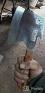 img 1 attached to Heavy-Duty Kitory Bone Cleaver: The Perfect Tool For Cutting Meat And Bones! review by Aaron Allen