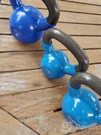 img 1 attached to Get Fit And Stay Strong With Yes4All'S Vinyl Coated Kettlebell Set - 7 Weights Available For Your Strength Training Needs review by Gavin Ghram