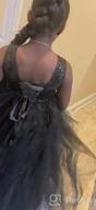 img 1 attached to Elegant Sequin Tutu Flower Girl Dress with One-Shoulder Design for Weddings and Pageants review by Adam Aponte