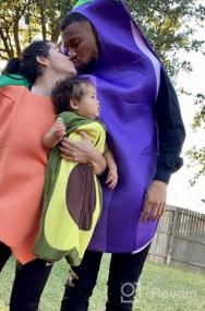 img 5 attached to Забавный костюм на Хэллоуин с фруктами и овощами для взрослых - один размер подходит всем