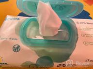 img 2 attached to Pampers Aqua Pure Wipes: Four-Pack for Gentle and Effective Baby Care review by Aneta Poss ᠌