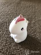 img 1 attached to Unicorn Night Light Gifts For Girls Kids Ages 2-8, Best Christmas Presents For Toddlers & Preschoolers, Cute Bedroom Decorations. review by Alex Solano