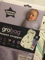 img 1 attached to Tommee Tippee Sleepee Snuggee Baby Swaddle Blanket, 1.0 Tog - 3-9 Months Blue For Newborns review by Lauren Perry