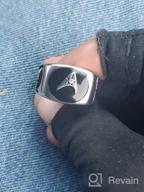 img 1 attached to 🚀 Starship Ring: The Ultimate Space Geek Jewelry for Movie Fans | Funny Gift from Space's Final Frontier review by Ryan Rea