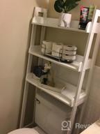 img 1 attached to Maximize Bathroom Storage With UTEX 3-Shelf Organizer Over Toilet In Espresso Finish review by Jeff Swanson