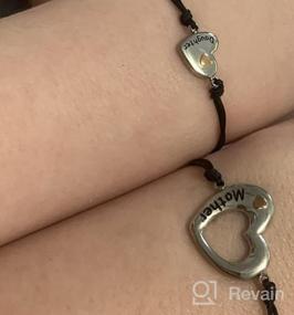 img 5 attached to 👩 PPJew Mother & Daughter Bracelet Set - Matching Bracelets for Back to School, Ideal Mommy and Me Gift