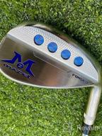 img 1 attached to MAZEL Individual Golf Wedges - Forged Sand Wedge, Gap Wedge, And Lob Wedge For Men In 48, 52, 54, 56, 58, And 60 Degree Options - Improved Spin With Milled Face - Right Handed - Steel Color review by Tuan Core