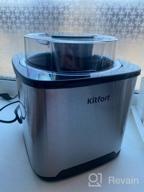 img 1 attached to Ice cream maker Kitfort KT-1809 stainless steel review by Dagmara Pasternak ᠌