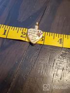 img 1 attached to Heart-Shaped Stainless Steel Pet Cremation Jewelry with Paw Print Memorial Urn Pendant - Perfect for Dogs and Cats review by Jose Moran