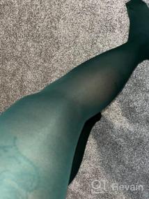img 8 attached to 60 Den HONENNA Semi Opaque Silky Women'S Pantyhose Tights W/ Invisibly Toe Reinforcement