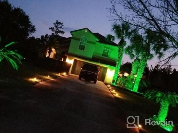 img 1 attached to ZUCKEO 6W RGB Outdoor LED Landscape Lights - Set Of 8, Waterproof, Remote Control, 16 Color Changing, Low Voltage Pathway Lights For Garden, Yard, And Indoors - 12V 24V Decorative Lighting Solution review by Cornelius Mosley