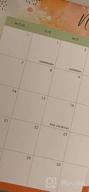 картинка 1 прикреплена к отзыву 2023 Настенный календарь 12 месяцев Холодильник Холодильник Sticky Notes Family Октябрь 2022 - Декабрь 2023, 12X16 от Greg Muin