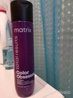 img 1 attached to 🌈 Revitalize Your Color Treated Hair with MATRIX Total Results Color Obsessed Antioxidant Shampoo review by Siu Li ᠌